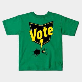 Know Your Parasites Vote Bug Spray Kids T-Shirt